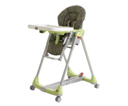 Prima Pappa Diner Highchair in Green Bubbles